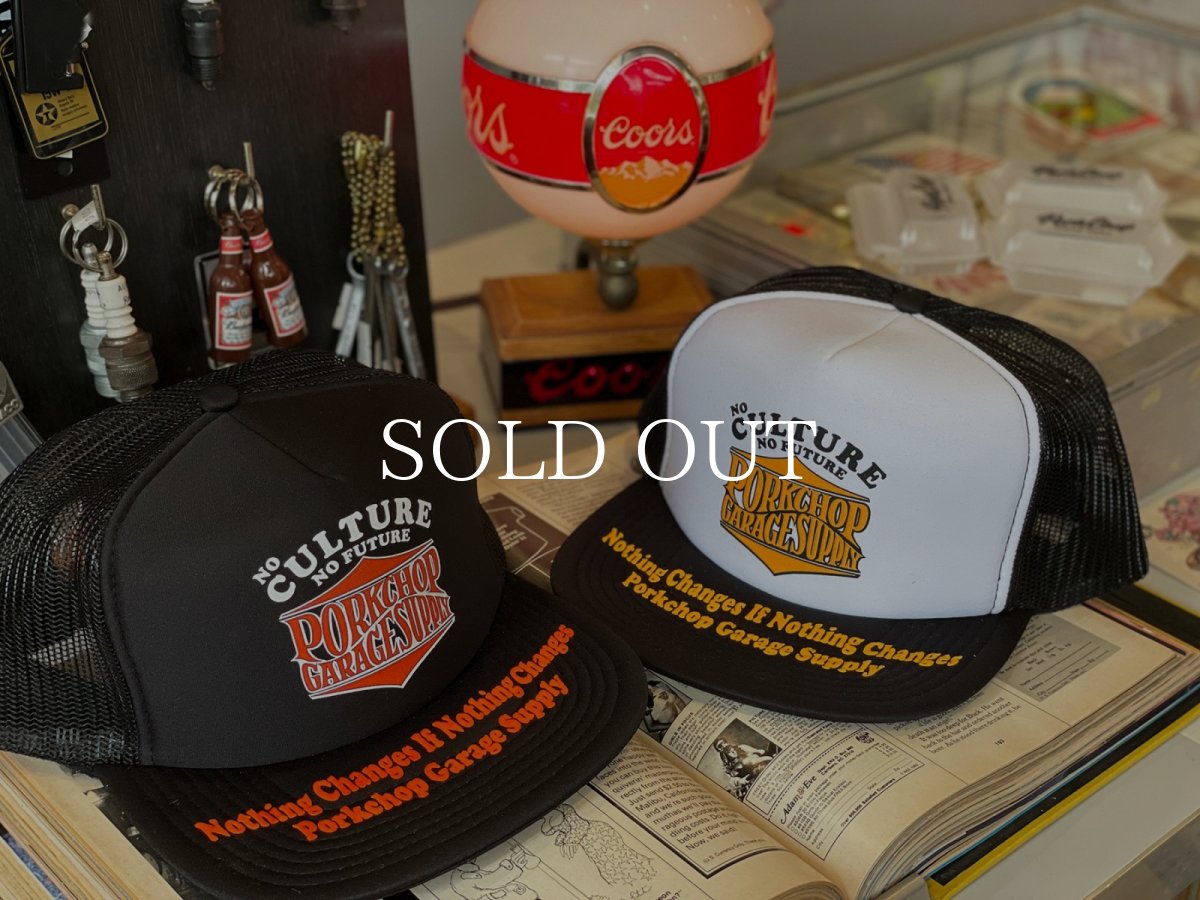 画像10: PORKCHOP GARAGE SUPPLY  WAVE LOGO MESH CAP (10)