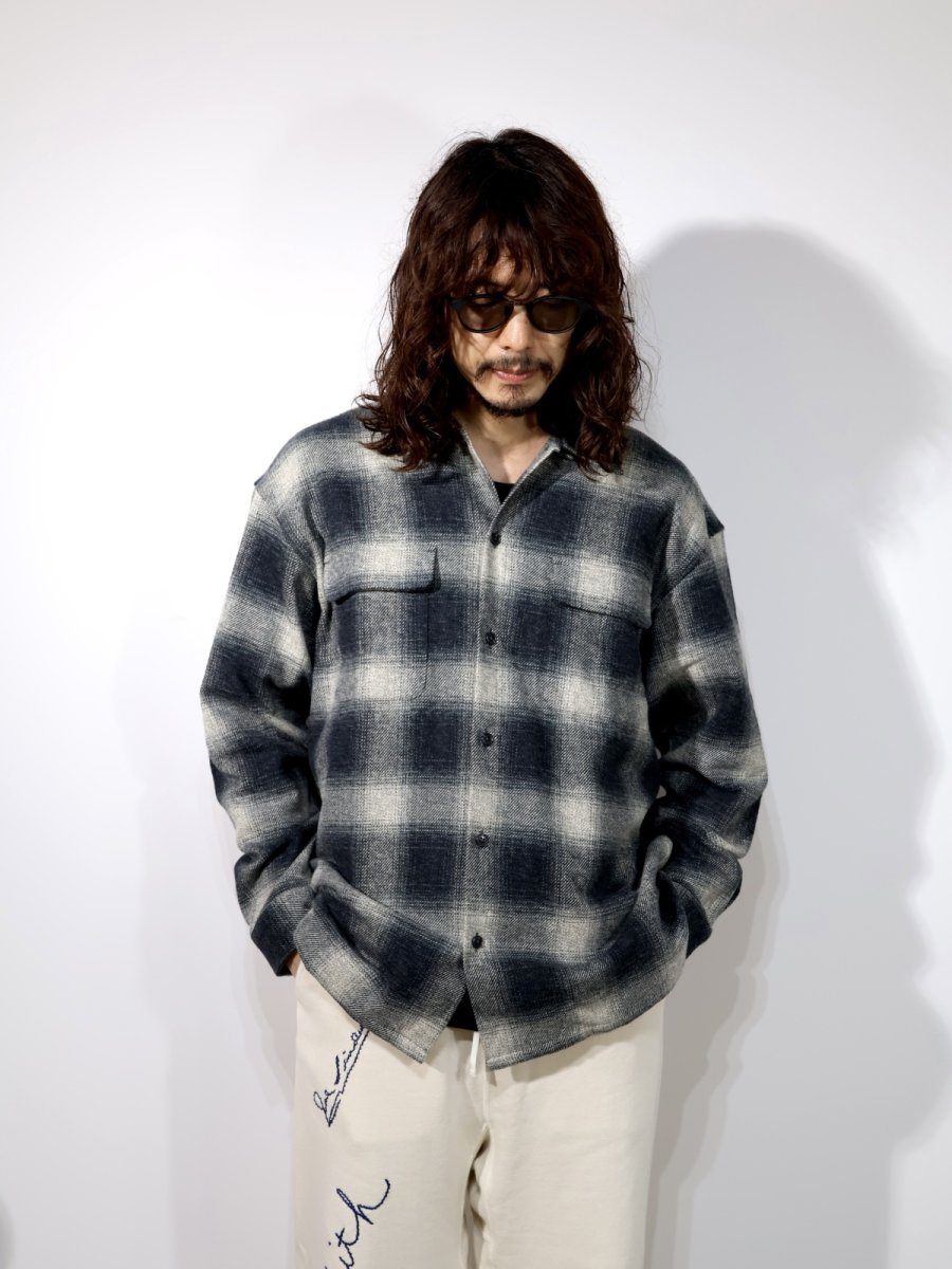 画像3: RADIALL  SHORE-OPEN COLLARED SHIRT L/S (3)