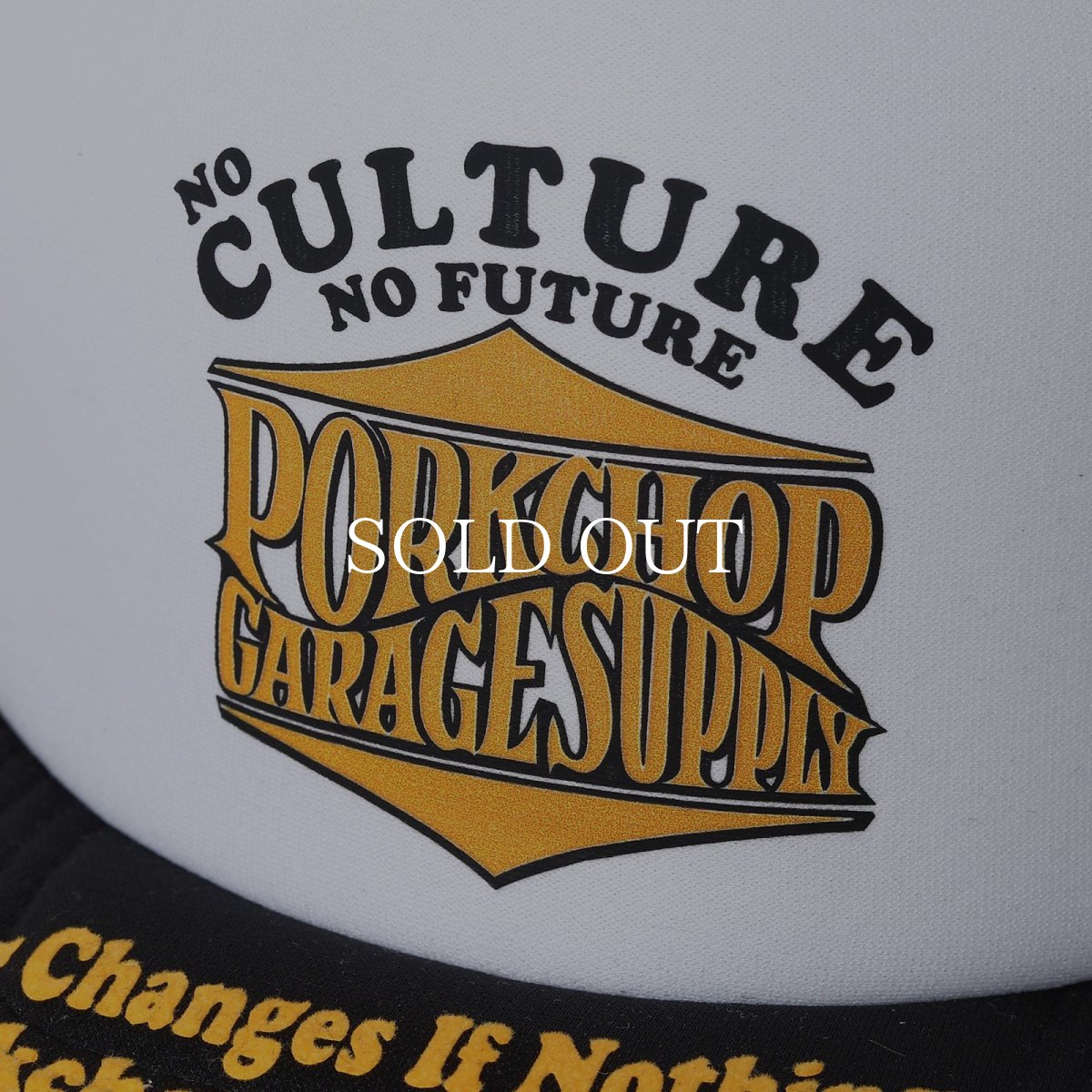 画像7: PORKCHOP GARAGE SUPPLY  WAVE LOGO MESH CAP (7)