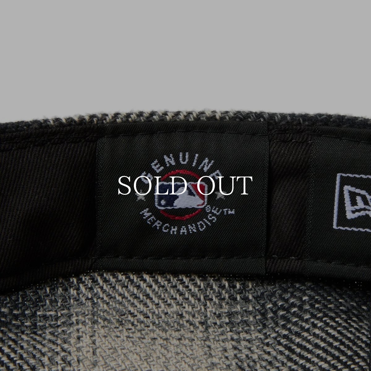 画像8: NEW ERA  LP 59FIFTY MLB Plaid Flannel フランネル チェック ロサンゼルス・ドジャース ブラック ストーン (8)