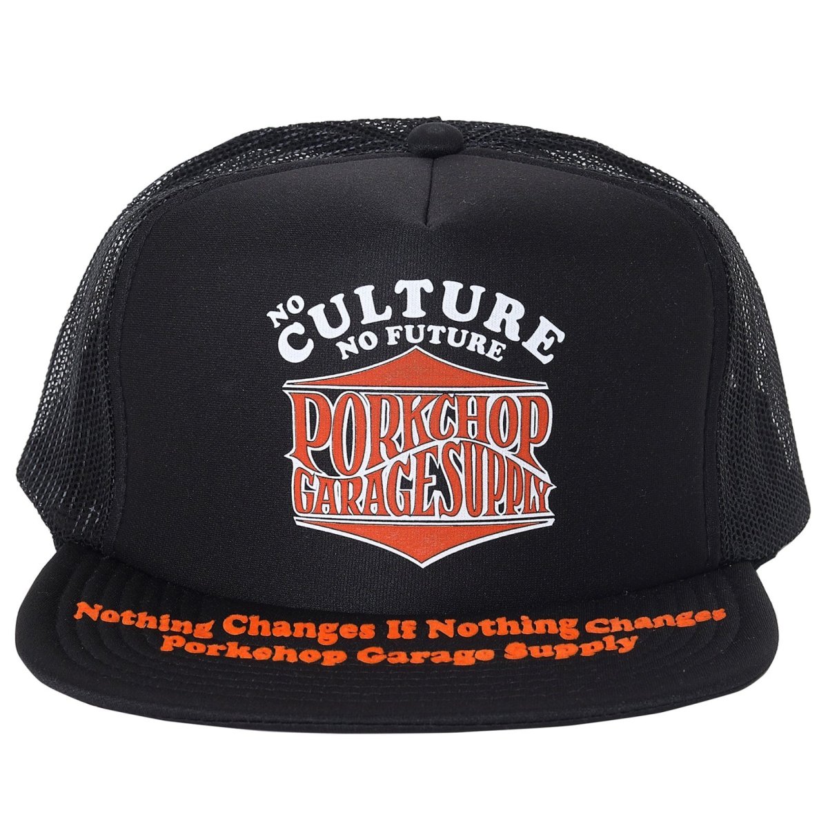 画像1: PORKCHOP GARAGE SUPPLY  WAVE LOGO MESH CAP (1)