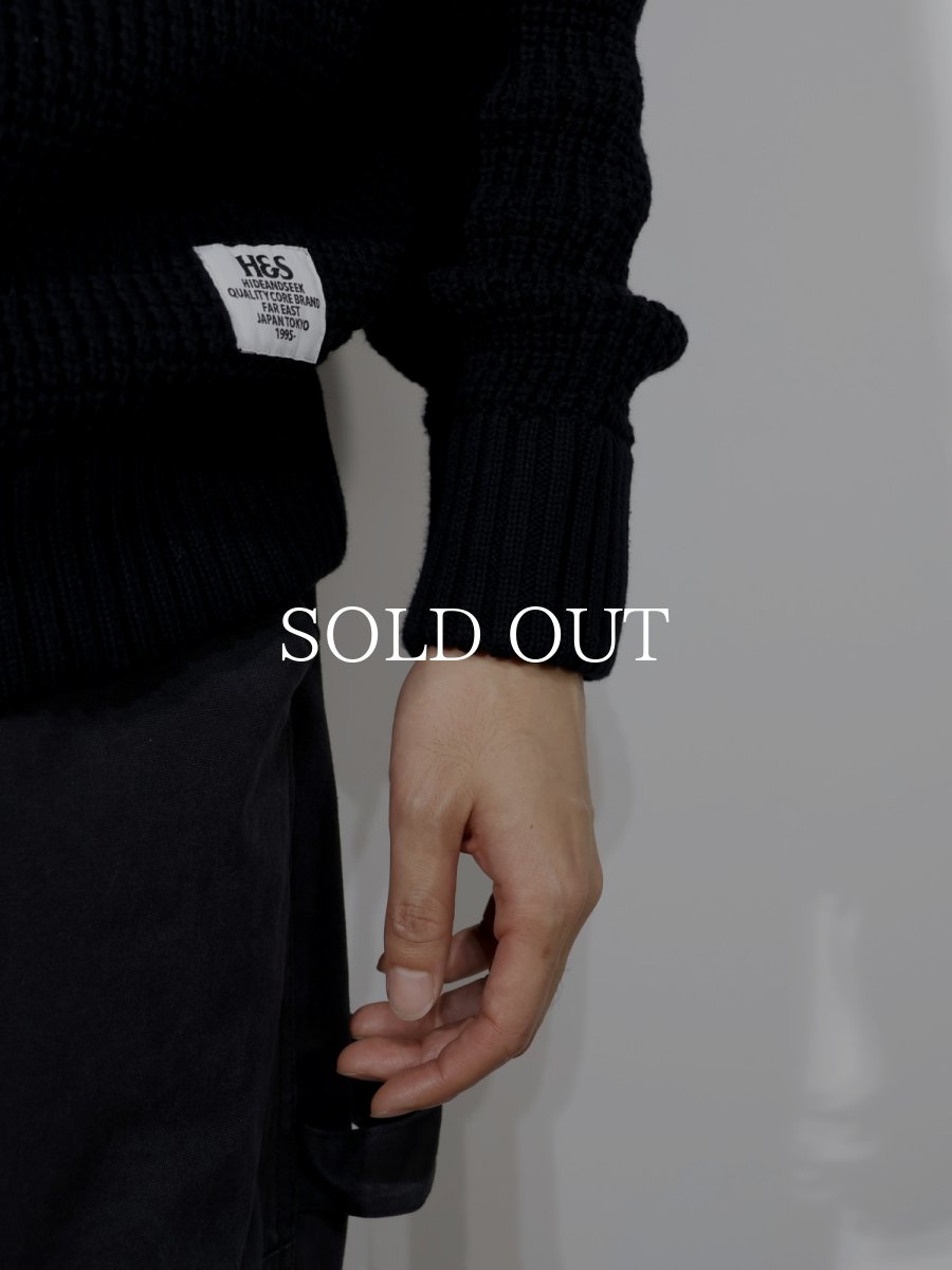 画像4: HideandSeek  Heavy Waffle Knit Sweater (4)