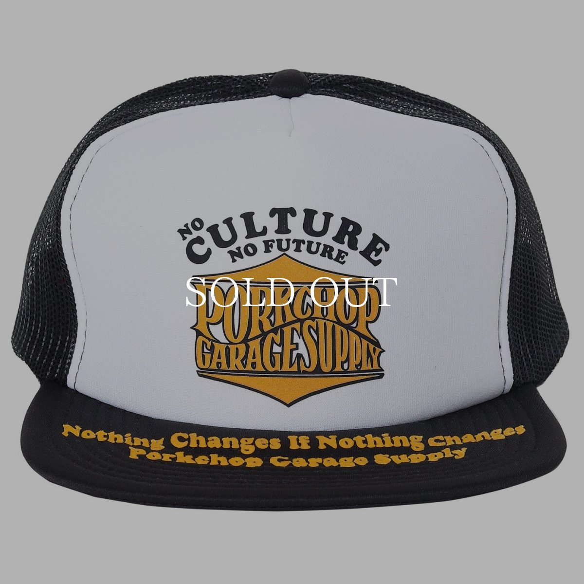 画像6: PORKCHOP GARAGE SUPPLY  WAVE LOGO MESH CAP (6)