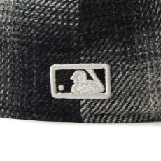 画像7: NEW ERA  LP 59FIFTY MLB Plaid Flannel フランネル チェック ロサンゼルス・ドジャース ブラック ストーン (7)