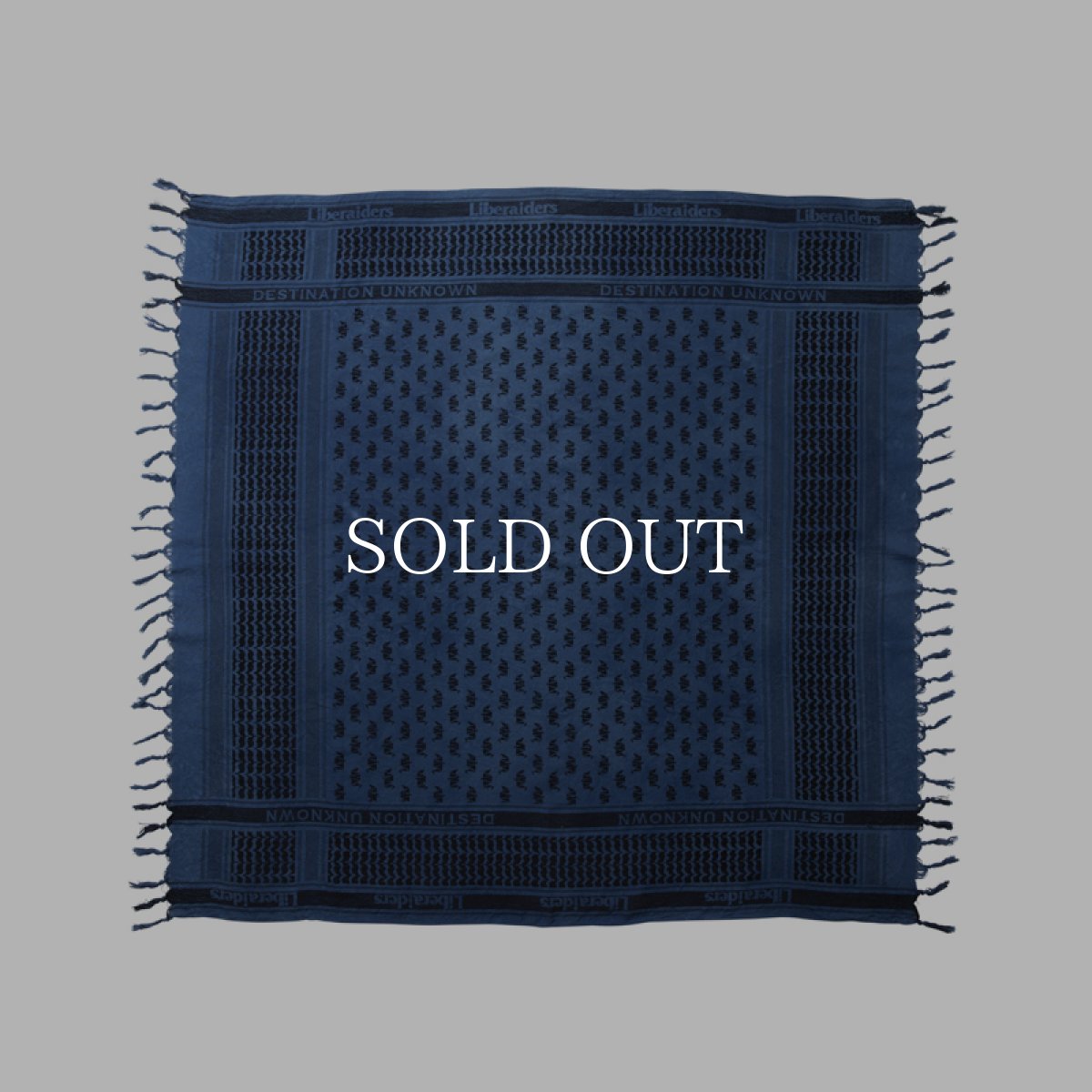 画像3: Liberaiders  UNEVEN DYED LR JACQUARD STOLE (3)