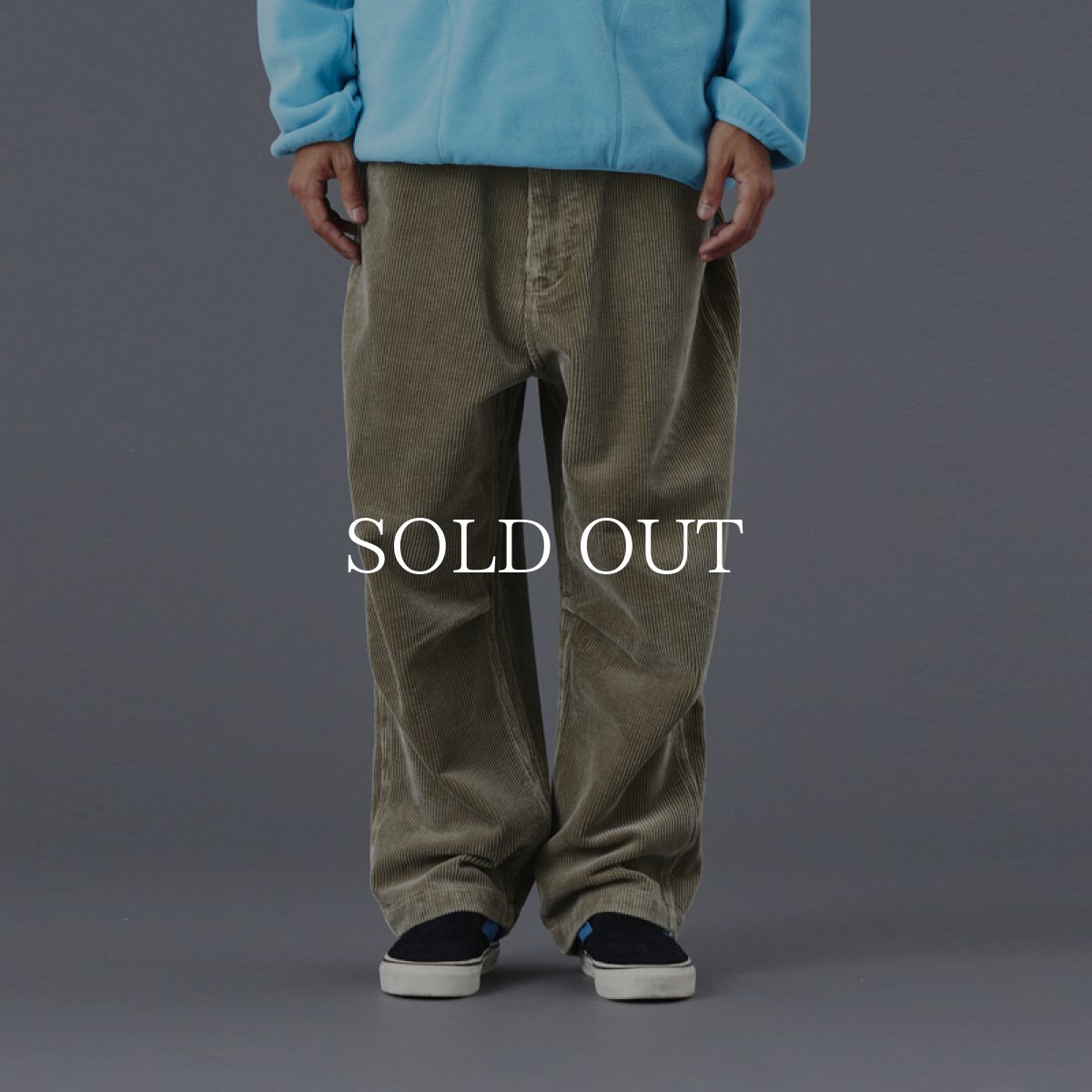 画像4: Liberaiders  GARMENT DYED CORDUROY SARROUEL PANTS (4)