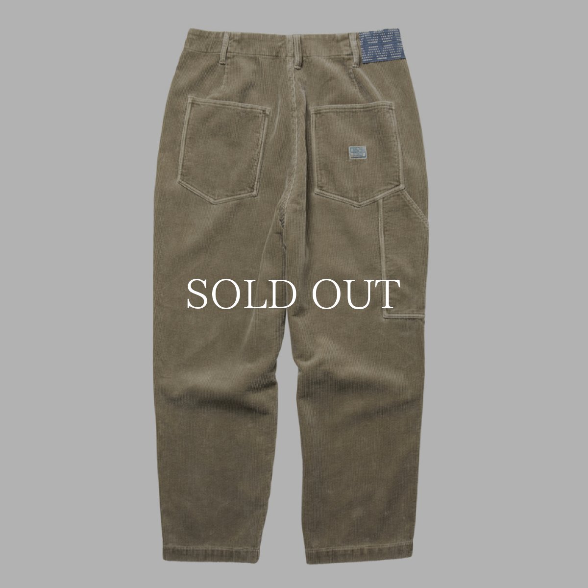 画像3: Liberaiders  GARMENT DYED CORDUROY SARROUEL PANTS (3)