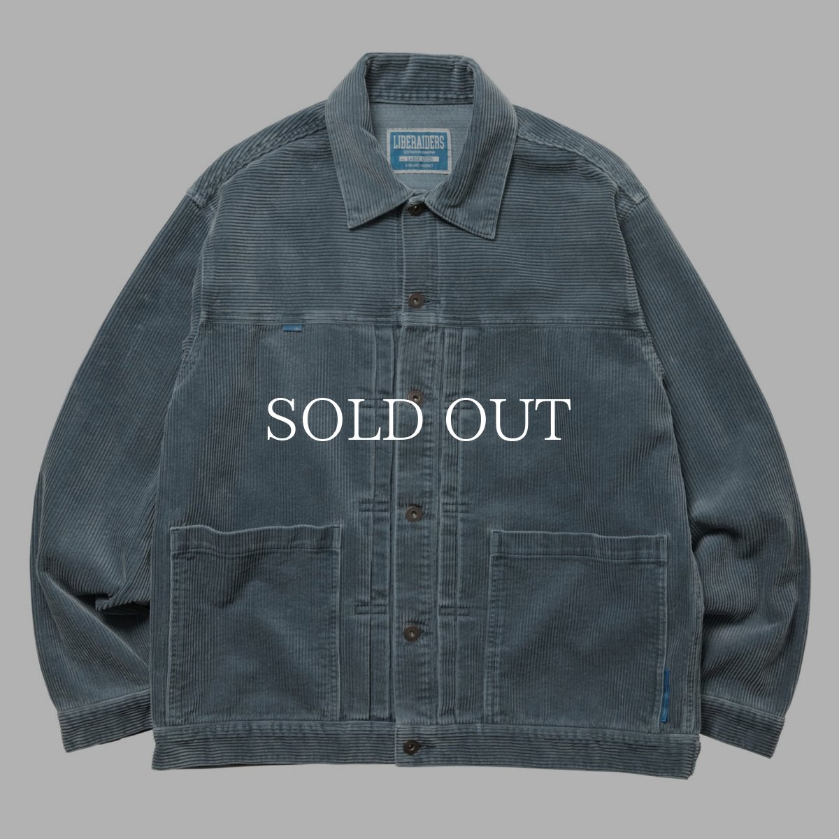 画像22: Liberaiders  GARMENT DYED CORDUROY JACKET (22)