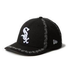 画像1: NEW ERA  LP 59FIFTY MLB Rose Embroidery シカゴ・ホワイトソックス ブラック (1)