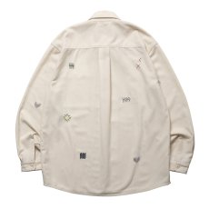 画像2: Liberaiders  TIFINAGH EMBROIDERY FLANNEL SHIRT (2)