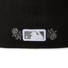 画像8: NEW ERA  LP 59FIFTY MLB Rose Embroidery シカゴ・ホワイトソックス ブラック (8)