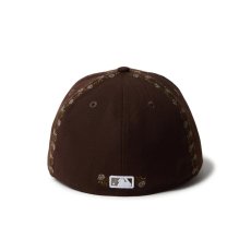 画像3: NEW ERA  LP 59FIFTY MLB Rose Embroidery サンディエゴ・パドレス バーントウッド (3)