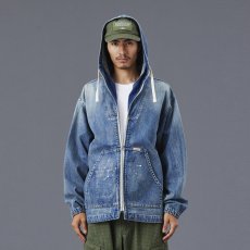 画像4: Liberaiders  DENIM ZIP HOODIE (4)