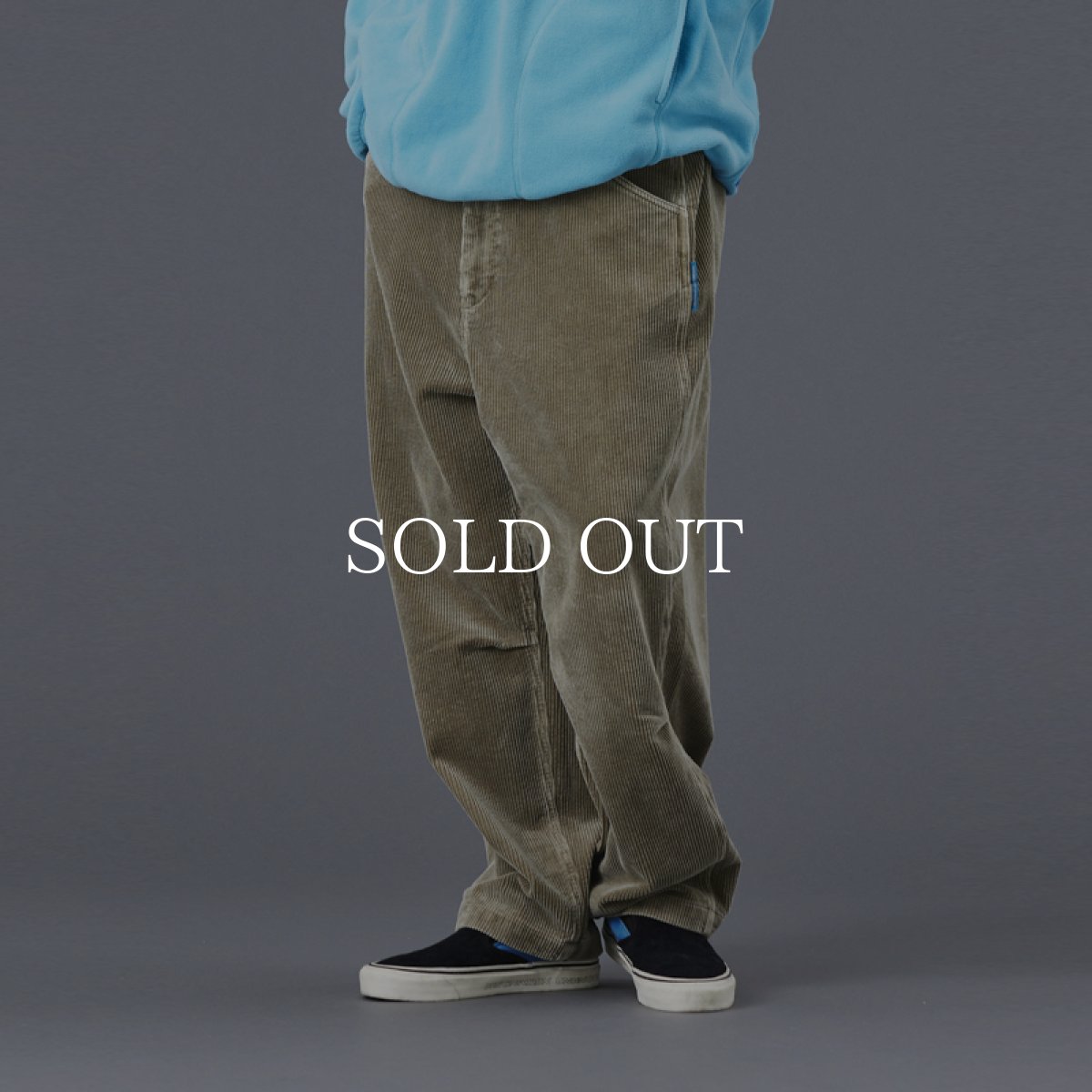 画像5: Liberaiders  GARMENT DYED CORDUROY SARROUEL PANTS (5)