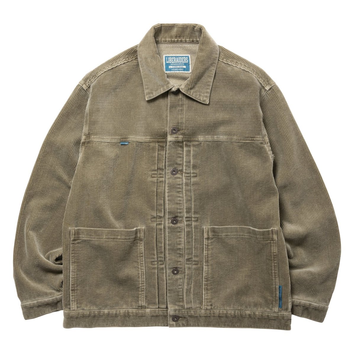 画像2: Liberaiders  GARMENT DYED CORDUROY JACKET (2)