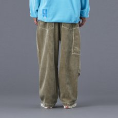 画像6: Liberaiders  GARMENT DYED CORDUROY SARROUEL PANTS (6)