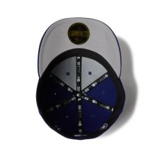 画像4: NEW ERA  LP 59FIFTY MLB Rose Embroidery ロサンゼルス・ドジャース ダークロイヤル (4)