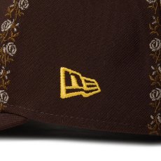 画像7: NEW ERA  LP 59FIFTY MLB Rose Embroidery サンディエゴ・パドレス バーントウッド (7)