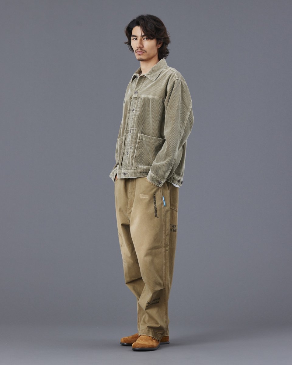 画像6: Liberaiders  GARMENT DYED CORDUROY JACKET (6)
