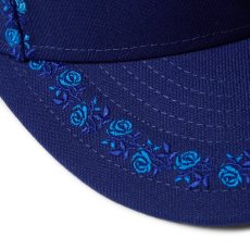 画像6: NEW ERA  LP 59FIFTY MLB Rose Embroidery ロサンゼルス・ドジャース ダークロイヤル (6)