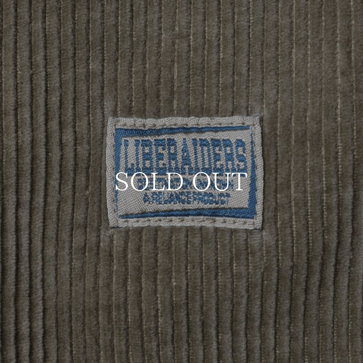 画像12: Liberaiders  GARMENT DYED CORDUROY SARROUEL PANTS (12)
