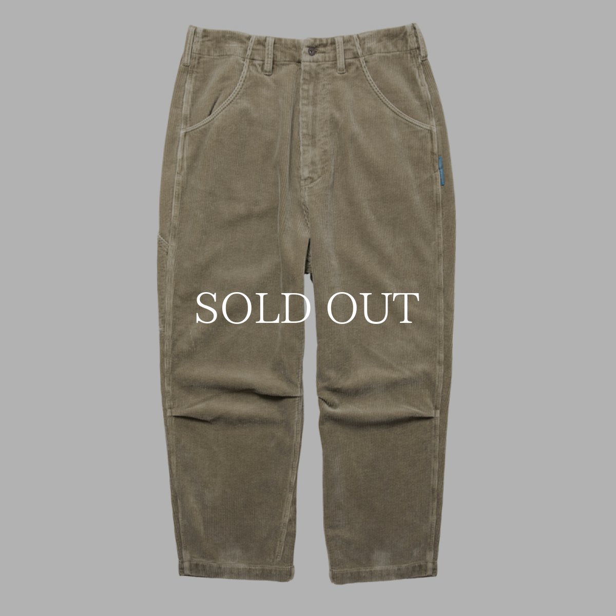 画像2: Liberaiders  GARMENT DYED CORDUROY SARROUEL PANTS (2)