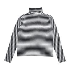 画像2: MINEDENIM  Marine Border Turtleneck L/S Pullover (2)