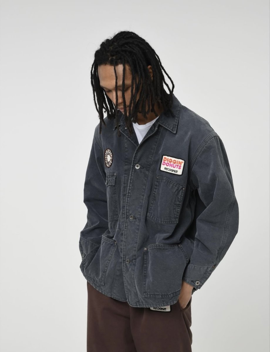 画像19: BOW WOW  DIGGIN' DONUTS DUCK COVERALL AGED (19)