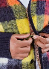 画像8: APPLEBUM  Check Knit Cardigan (8)