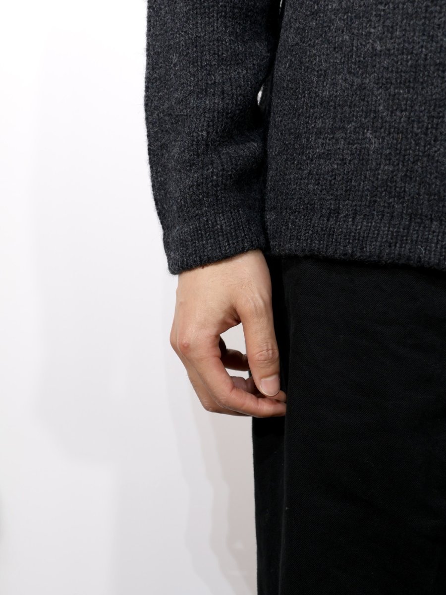 画像4: nonnative  HIKER PULLOVER ROLL NECK SWEATER WOOL YARN (4)