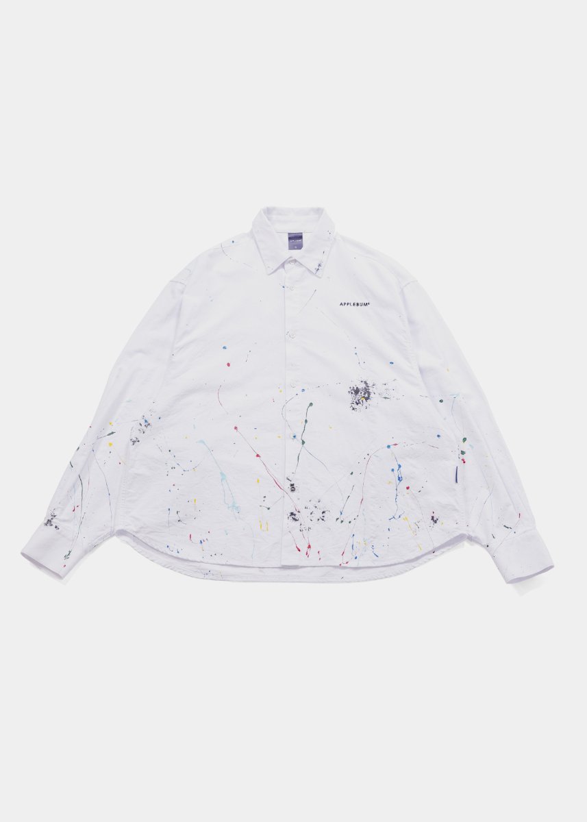 画像1: APPLEBUM  Paint Oversize Shirt (1)