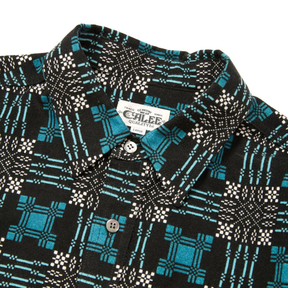 画像4: CALEE  PRINT NEL L/S SH (4)