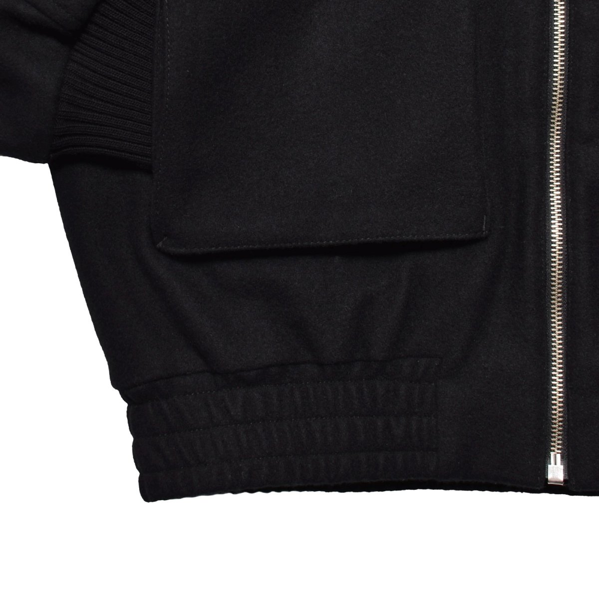 画像8: MINEDENIM  Wool Light Melton Flying JKT (8)