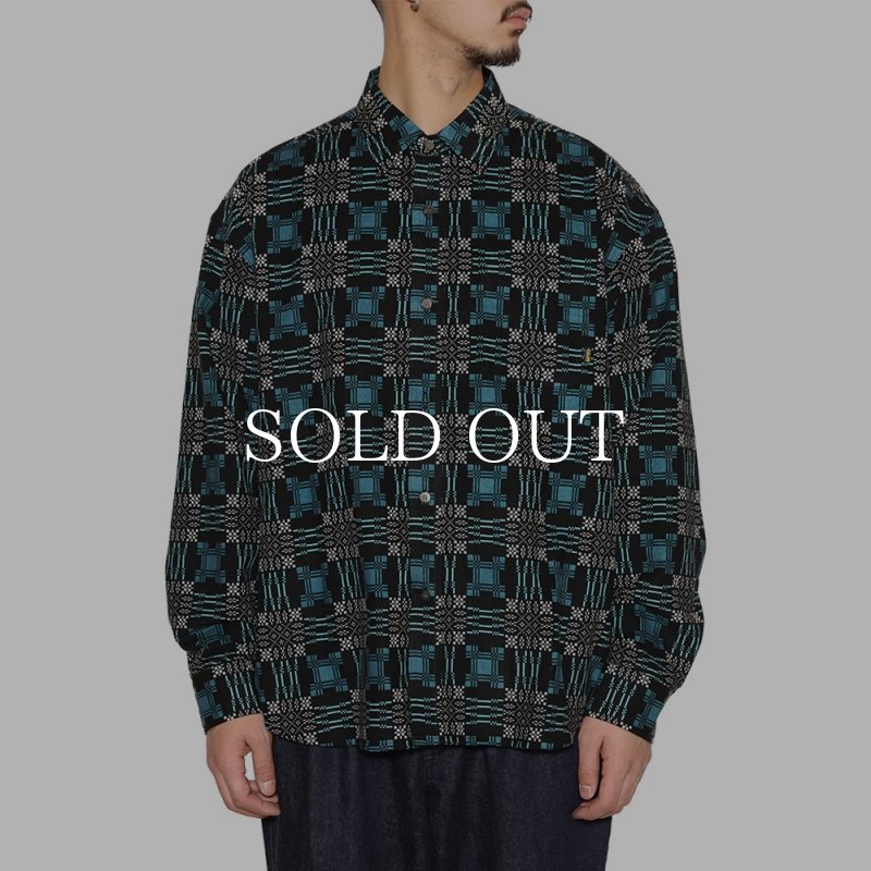 CALEE PRINT NEL L/S SH CL-25AW037 公式通販