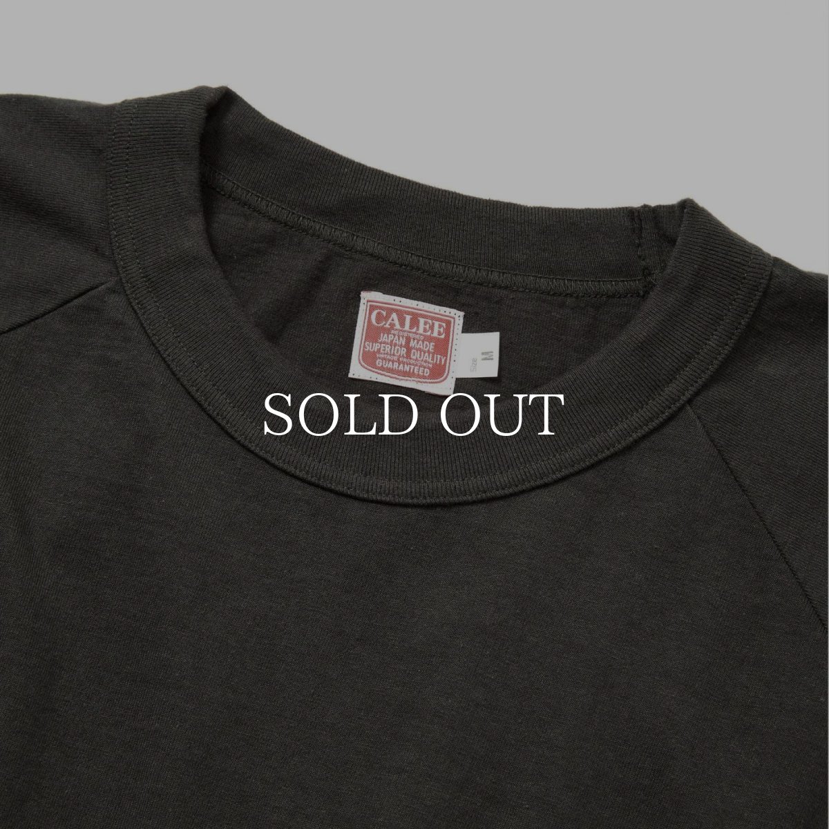 画像4: CALEE  VINTAGE REPRODUCT RAGLAN L/S RIB TEE (4)