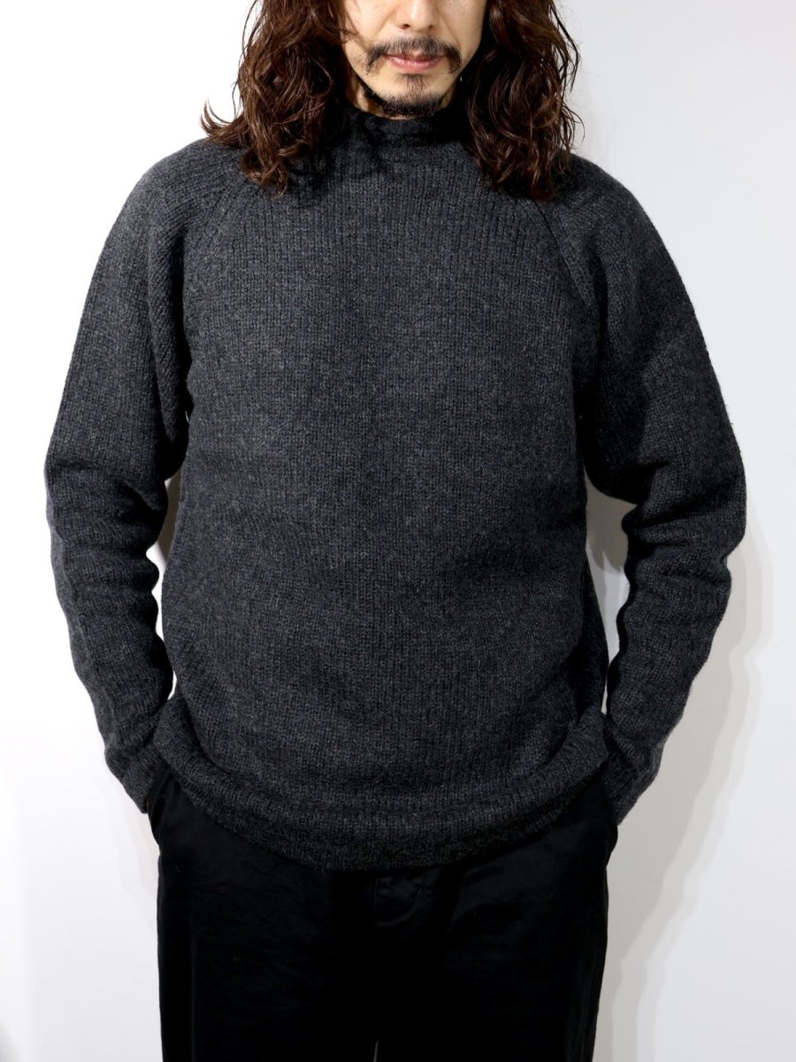 画像2: nonnative  HIKER PULLOVER ROLL NECK SWEATER WOOL YARN (2)