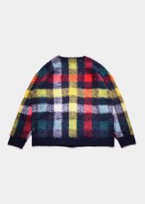 画像2: APPLEBUM  Check Knit Cardigan (2)