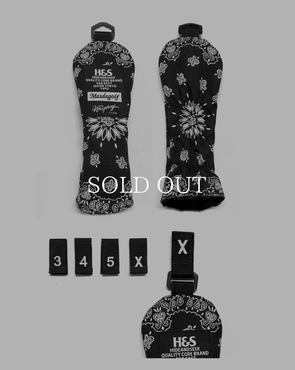 画像1: HideandSeek  HideandSeek×Masdagolf×KenYahagi Golf HEAD COVER (Utility) (1)