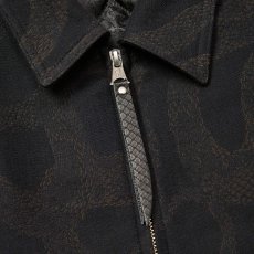 画像5: CALEE  JACQUARD SWINGTOP ＜SNAKE PATTERN＞ (5)