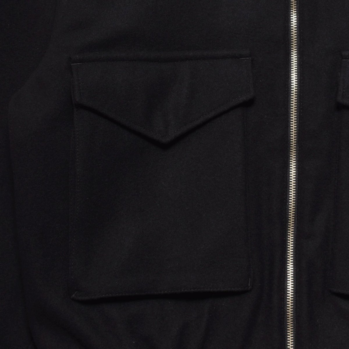 画像7: MINEDENIM  Wool Light Melton Flying JKT (7)