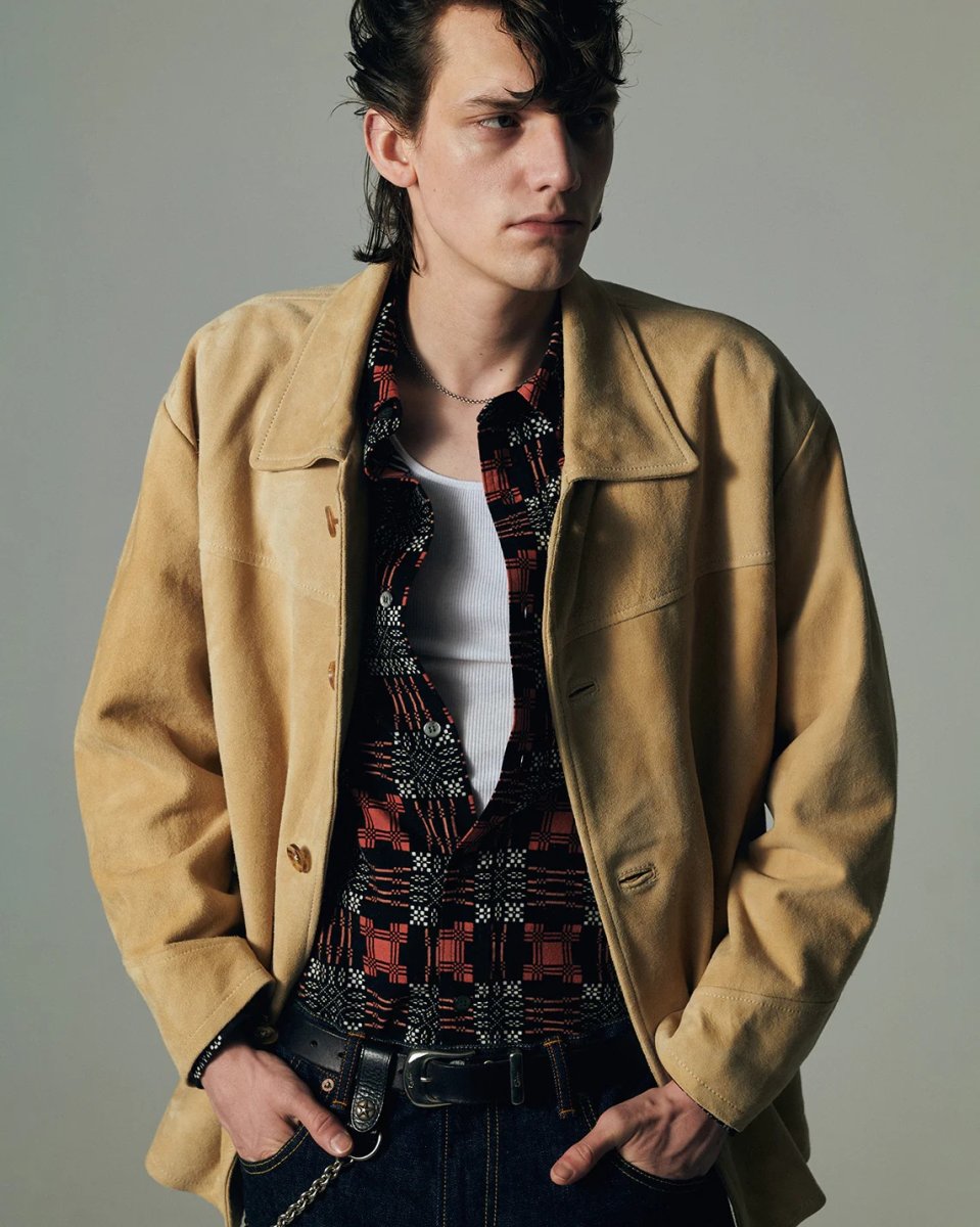 画像12: CALEE  PRINT NEL L/S SH (12)