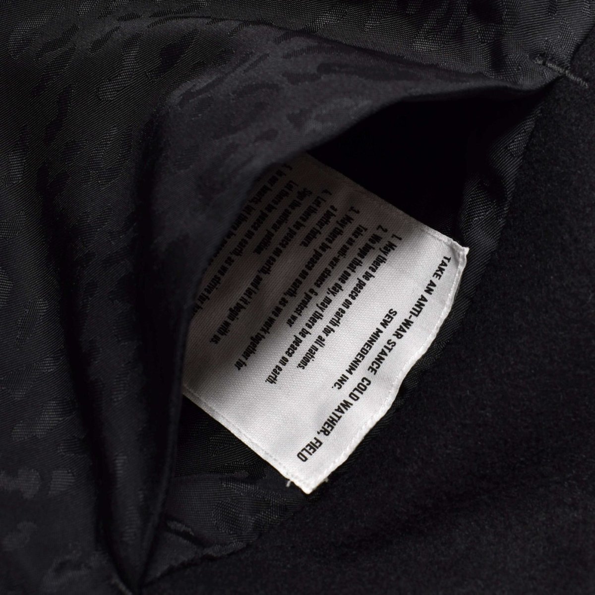 画像12: MINEDENIM  Wool Light Melton Flying JKT (12)