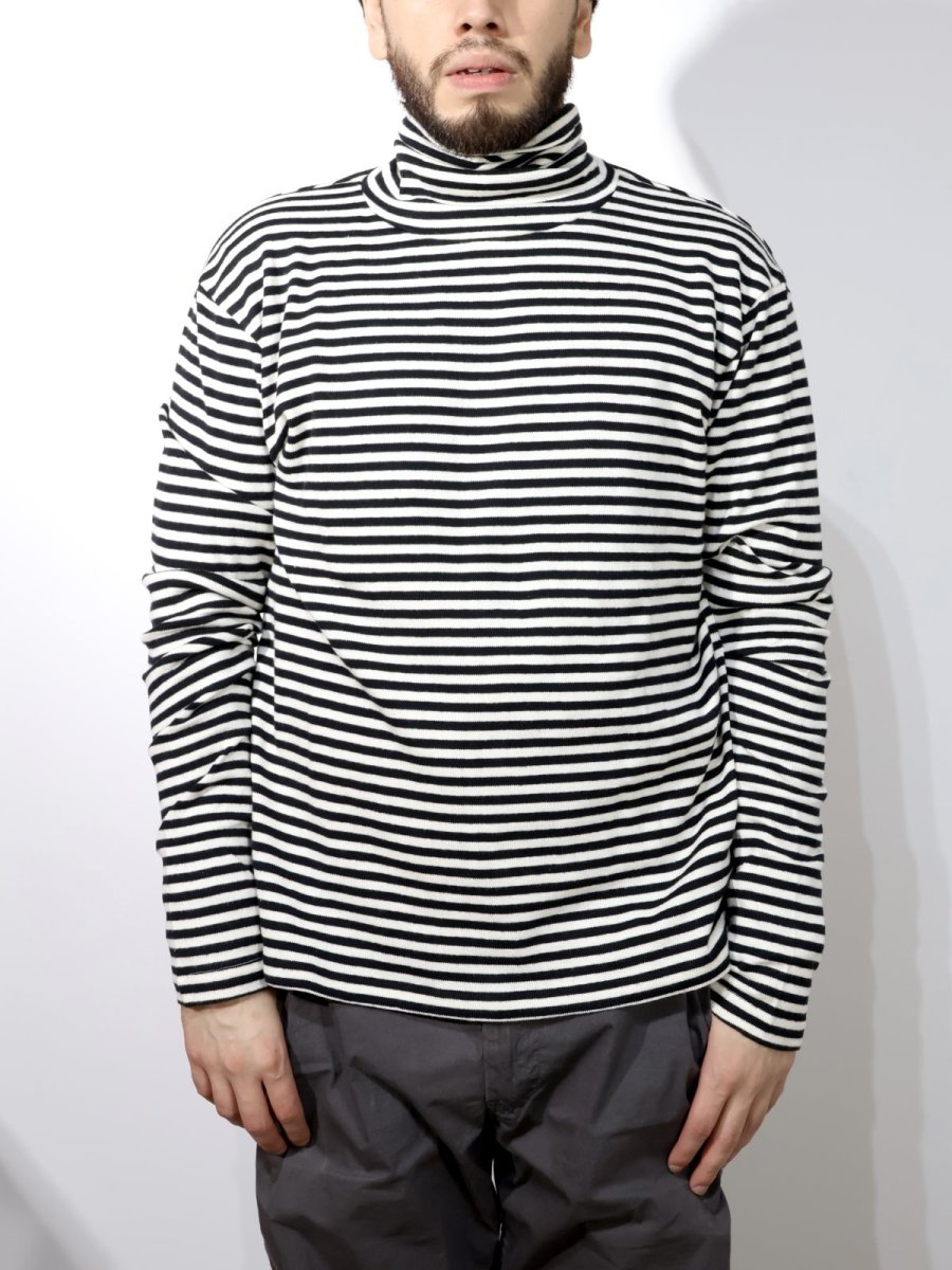 画像3: MINEDENIM  Marine Border Turtleneck L/S Pullover (3)