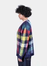 画像4: APPLEBUM  Check Knit Cardigan (4)
