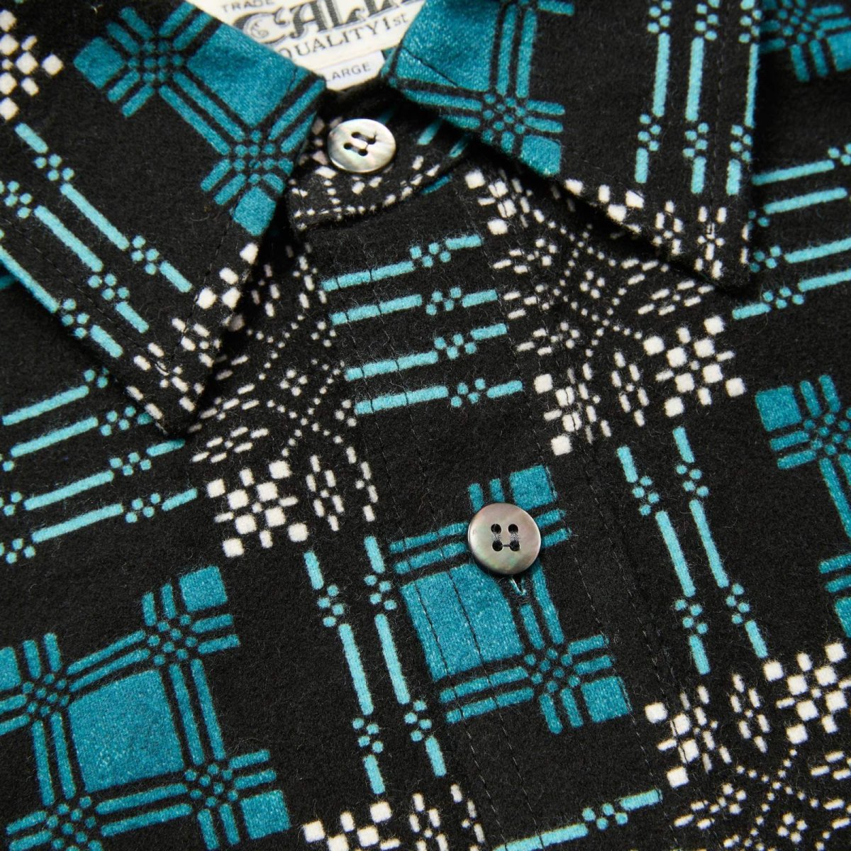 画像6: CALEE  PRINT NEL L/S SH (6)