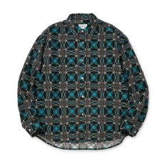 画像1: CALEE  PRINT NEL L/S SH (1)