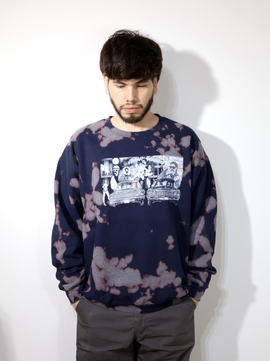 画像6: exodus  Ain't No Sunshine TIE DYE SWEAT (6)