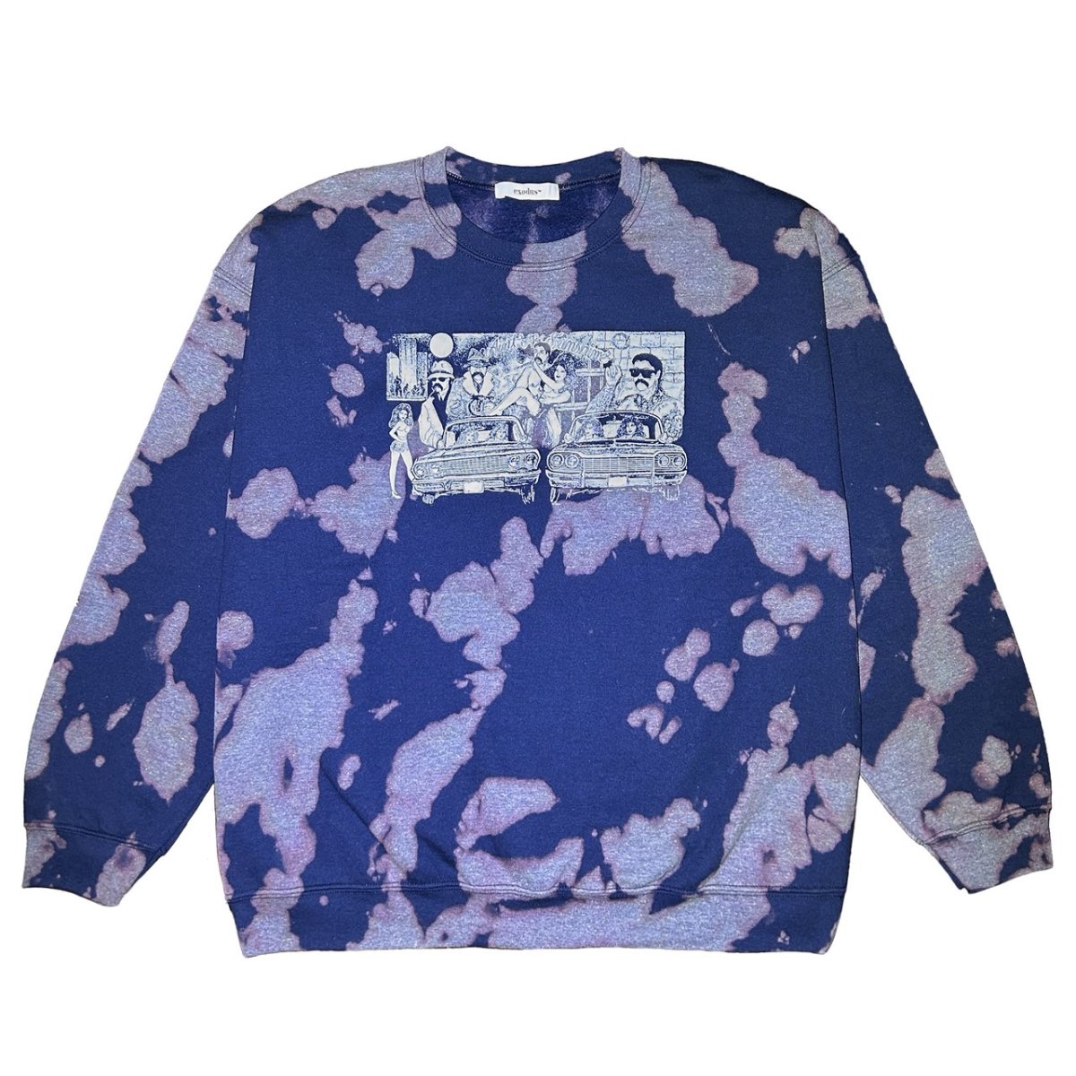 画像1: exodus  Ain't No Sunshine TIE DYE SWEAT (1)