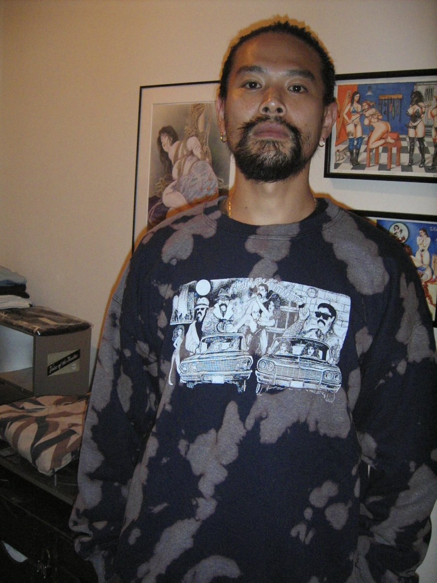 画像10: exodus  Ain't No Sunshine TIE DYE SWEAT (10)