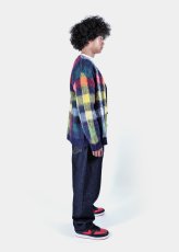 画像6: APPLEBUM  Check Knit Cardigan (6)